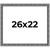 PosterPalooza | Distressed Black Picture Frame - UV Acrylic, Backing Board, Hanging Hardware Included - 2 of 4
