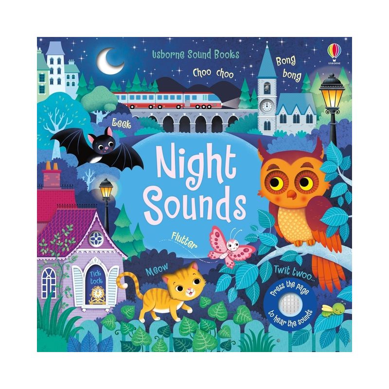 Night Sounds - (Sound Books) by  Sam Taplin (Board Book), 1 of 2