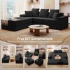 GYIIYUO 101" Modular Sectional Sofa, Modern U-Shaped Sectional Couches for Living Room - 4 of 4