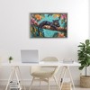 Stupell Industries Lazy Day Black Leopard Floating Frame Canvas Art - 3 of 4