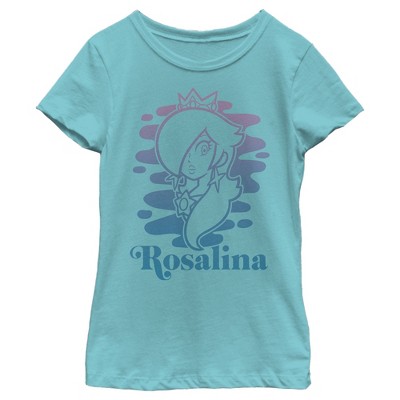Girl's Nintendo Mario Kart Rosalina Gradient T-Shirt