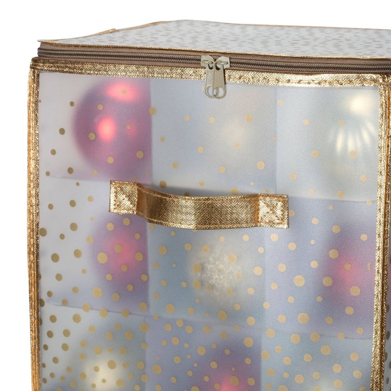 Ornament Storage Organizer Holds 27 4in Ornaments Gold- Simplify, 5 of 7