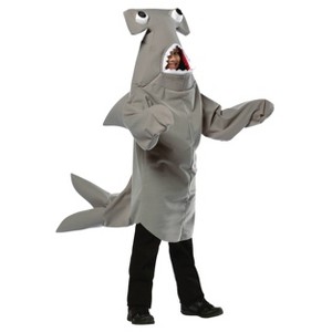 Imposta Costumes Kids' Hammerhead Shark Costume Bodysuit Gray One Size - 1 of 1