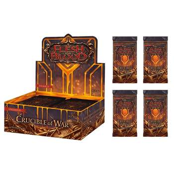 Legend Story Studios Flesh and Blood TCG: Crucible of War Unlimited Booster Box | 24 Packs