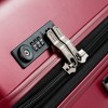 DELSEY Paris Titanium Expandable Hardside Carry On Spinner Suitcase - Red - image 3 of 4