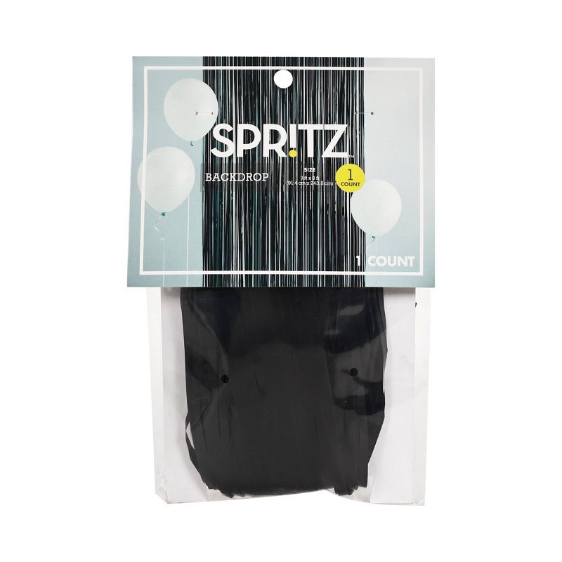 Iridescent Backdrop Black - Spritz&#8482;, 3 of 10