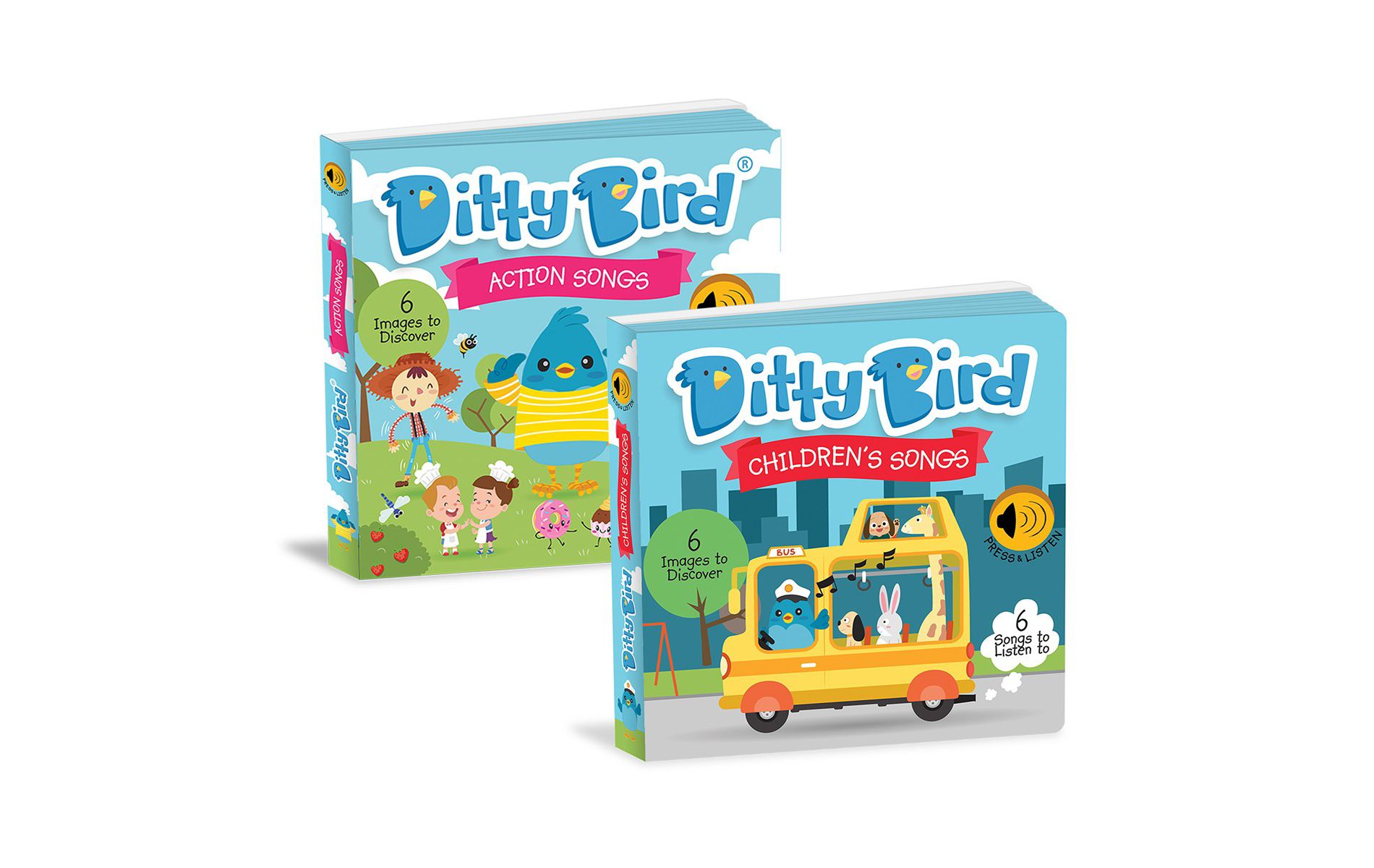 Ditty Bird - Children's Songs and Action Songs Books