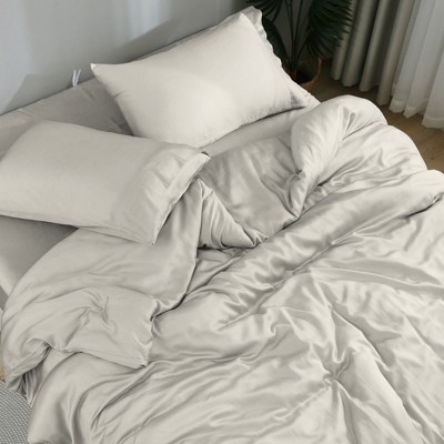 DOZ Bamboo Viscose Sheet Set, Organically Grown Bamboo, Buttery Soft, Cooling, High GSM, Deep Pockets