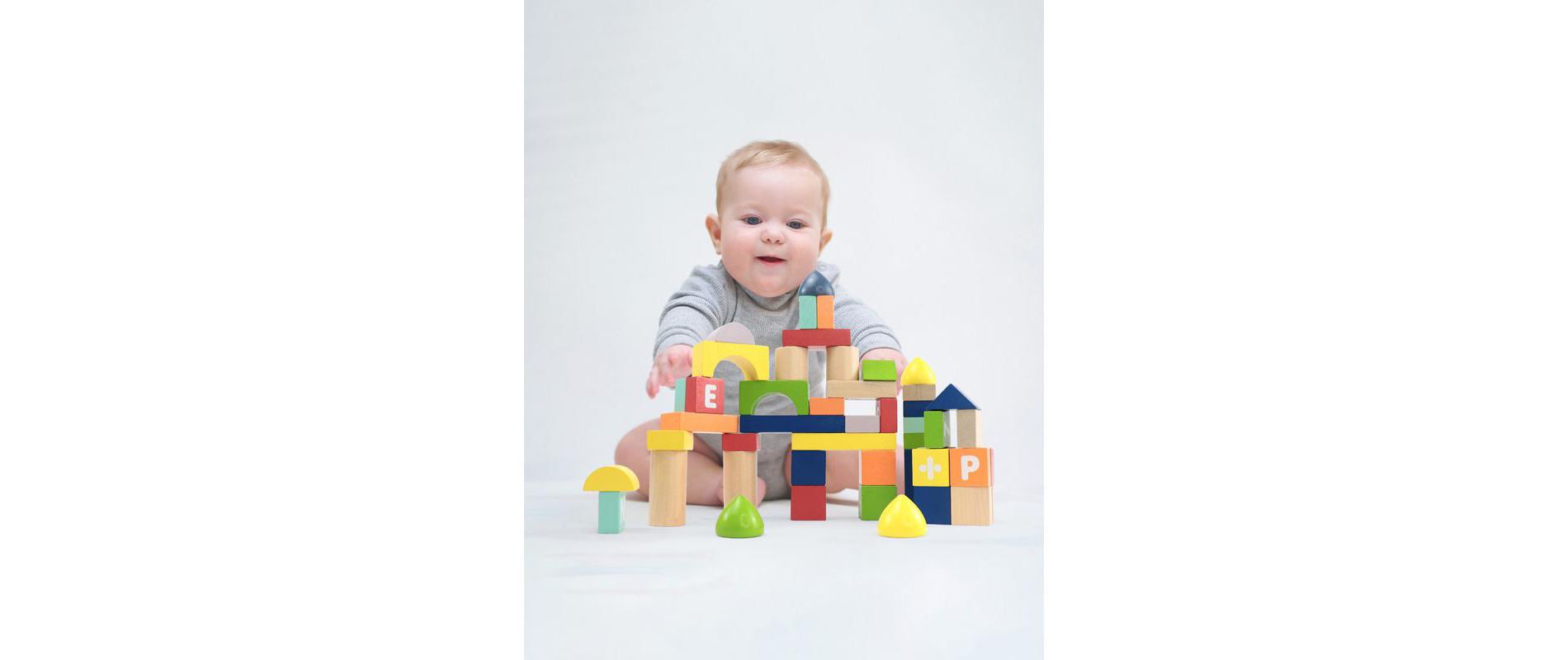 Leo & Friends Count and Spell Block 50-Piece Set