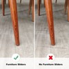 Unique Bargains Nail-on Furniture Sliders Chair Leg Protectors 40 Pcs - 4 of 4