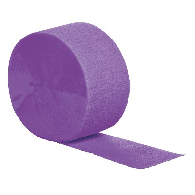 6ct Streamer Amethyst Purple: Creative Converting Party Decorations, Birthday Streamers, Purple Party Supplies, 81" Length