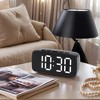 REGALWOVEN HMETOL Digital Corded Electric Plastic Dimmable Alarm Clock 4.7"L x 1.6" Wx 2.4" H 1 Pc - 2 of 4