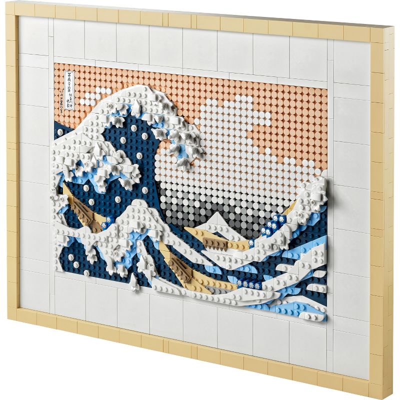 LEGO ART Hokusai &#8211; The Great Wave Wall Art Adults Set 31208, 3 of 12