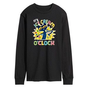 Men's - Pete the Cat - Icecream Oclock Long Sleeve Graphic T-Shirt - 1 of 4