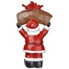 Yescom Christmas Tabletop Decoration Santa Claus with Sign for Theme Wedding Home Party Red - 3 of 4