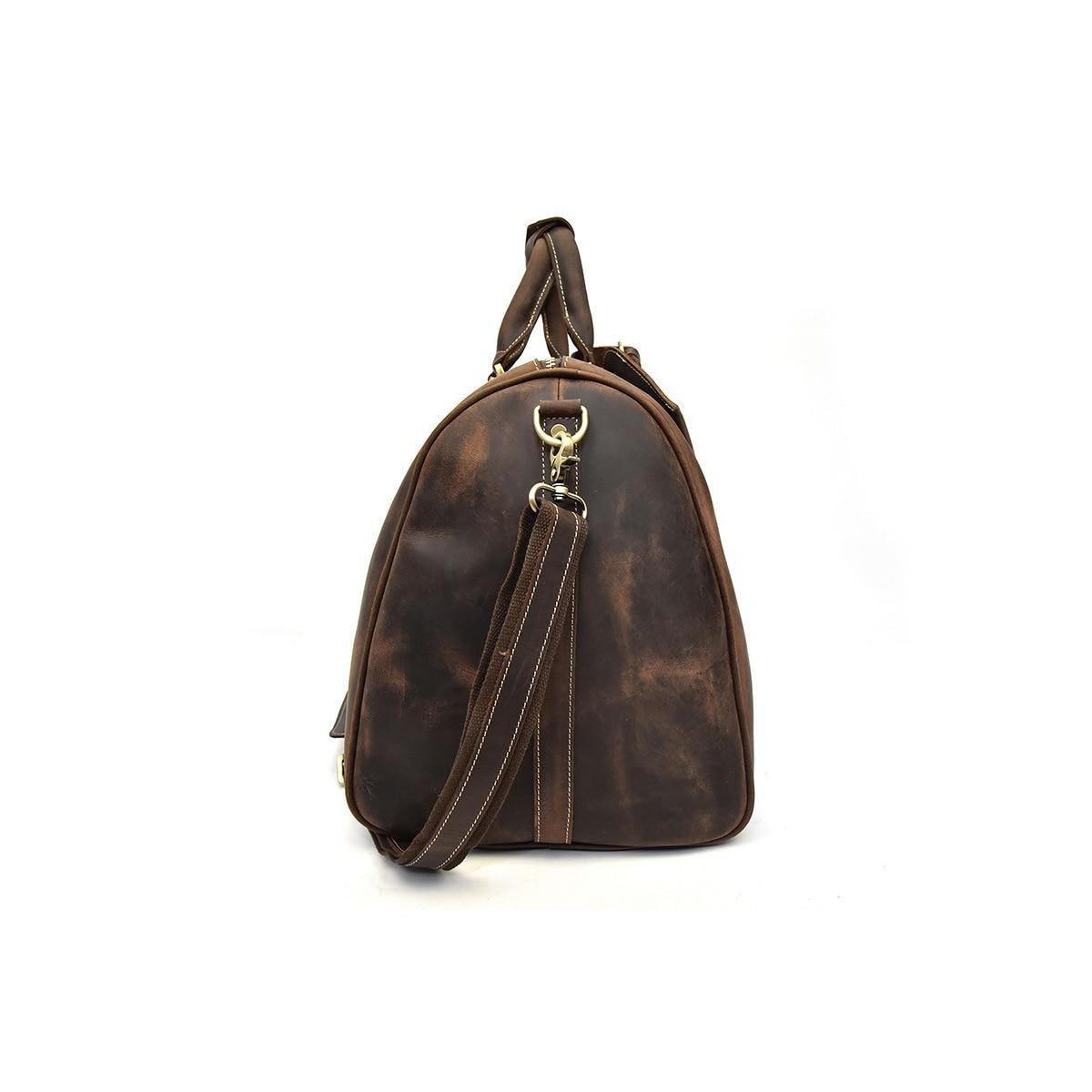 The Bjarke Weekender | Handcrafted Leather Duffle Bag - thumbnail 6