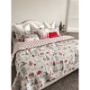 FIONECA Christmas Holiday Themed Brushed Microfiber Quilt Set Ultra Soft Easy Care - 2 of 4
