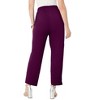 Roaman's Women's Plus Size Soft Knit Straight-Leg Capri Pant - 3 of 4