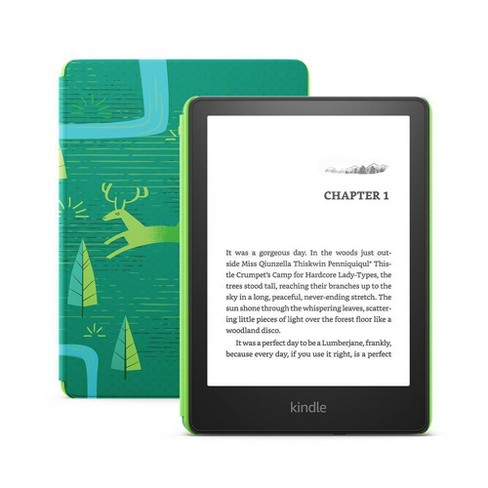 Kindle Paperwhite 6.8 8gb Kids E-reader - Emerald Forest
