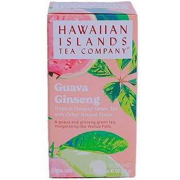Hawaiian Islands Tea Company Guava Ginseng Tea - 20ct