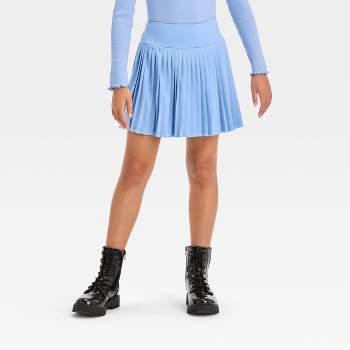 Girls' Knit Pleated Tennis Skirt - art class™