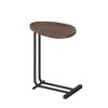 NicBex C Shaped Side Table Simple Modern Portable Coffee Table with Metal Frame and Wooden Tabletop for Sofa, Bedside - 4 of 4