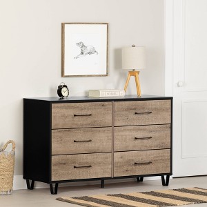 Arlen 6 Drawer Double Dresser - South Shore - 1 of 4