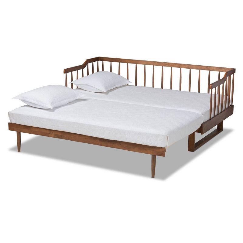 Twin to King Muriel Expandable Spindle Daybed - Baxton Studio, 4 of 12