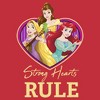 Men's Disney Princess Valentine Strong Hearts Sweatshirt - 2 of 4