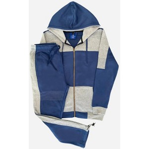 Men's Reef-Tech Fleece Sweatsuit biker stitch Set - 1 of 4
