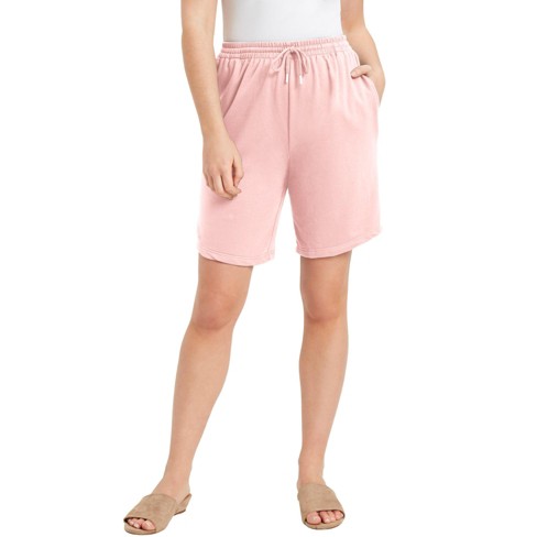 Women's french store terry bermuda shorts