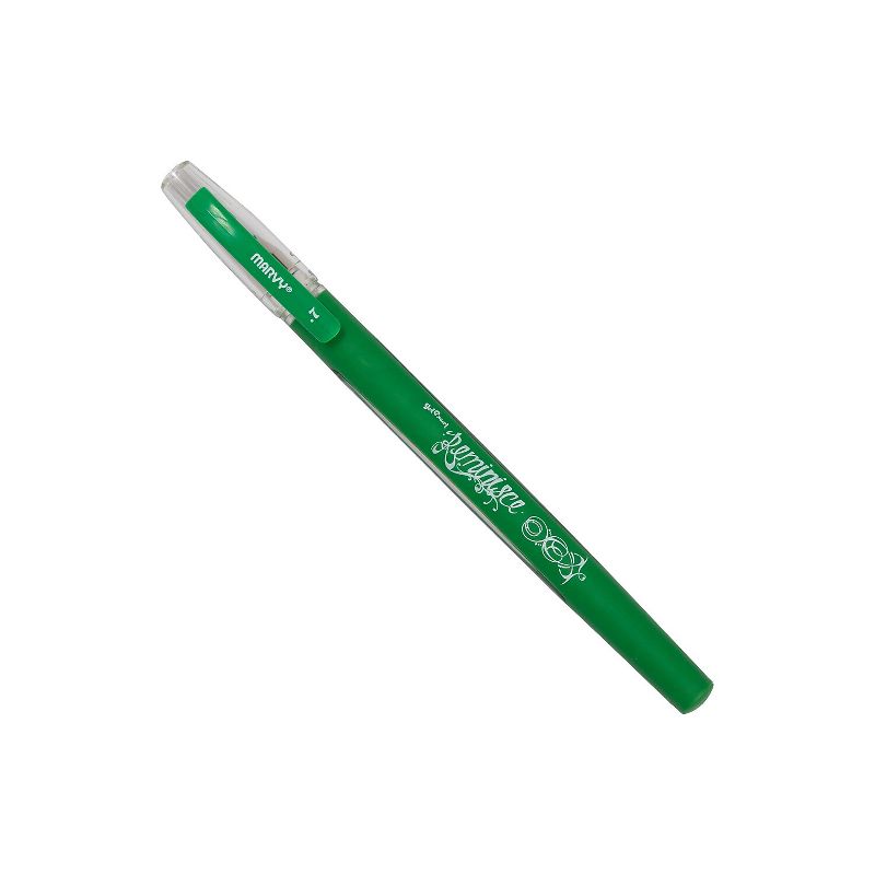 Marvy Uchida Gel Pens 0.7 mm Green 2/Pack (6534965a) 6534965A, 2 of 6