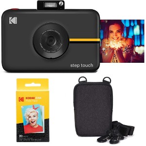 Kodak Step Touch 13MP Instant Camera (Black) with 3.5” LCD Touchscreen Display Go Bundle - 1 of 4