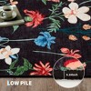 Area Rug for Living Room, Floral Washable Rugs Low Pile, Soft Non Slip Vintage Carpet for Bedroom, Kitchen, Dining Room, Office - 4 of 4