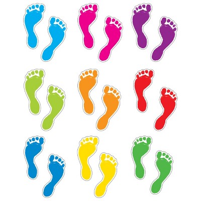 Carson Dellosa Education Footprints Cutouts (54 cut-outs)