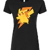 Women's - Pokémon - Pikachu Bolt Fitted Graphic T-Shirt - 2 of 3