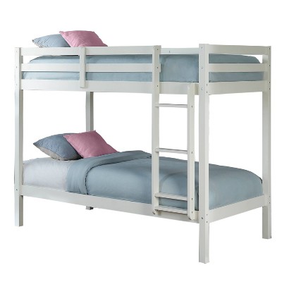 Twin Over Twin Caspian Bunk Bed White - Hillsdale Furniture