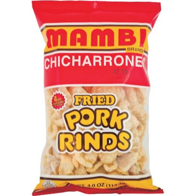 Mambi Plain Pork Rind 4oz