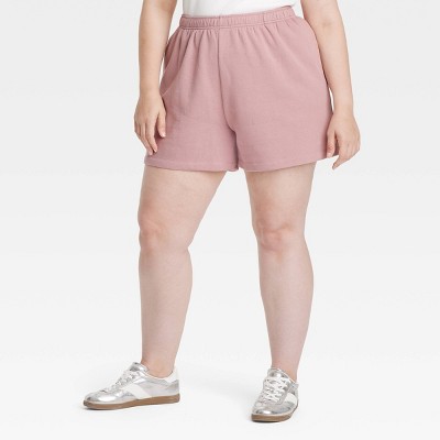 Women's Leisure Studio Mid-Thigh Fleece Shorts - Universal Thread™