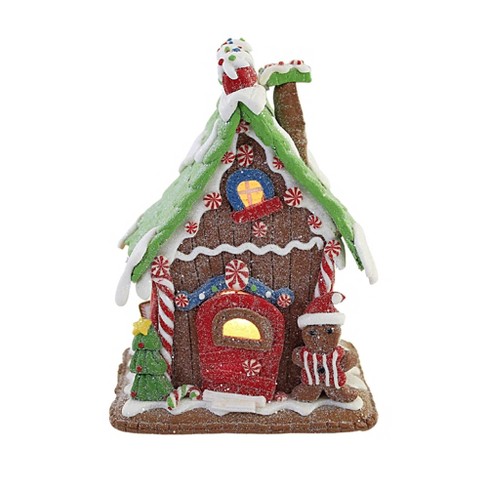 Christmas Gingerbread House With Led Kurt S. Adler Inc - Decorative ...