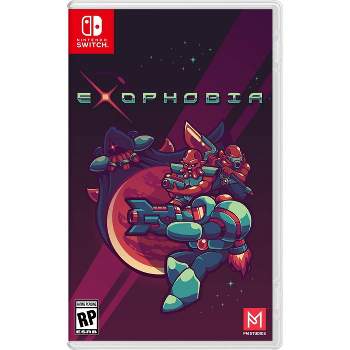 Exophobia -Nintendo Switch: Retro-Inspired FPS, Alien Combat, Solo Gameplay, Bonus Stickers & Standee