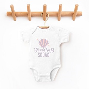 The Juniper Shop Seashell Squad Baby Bodysuit - 1 of 2