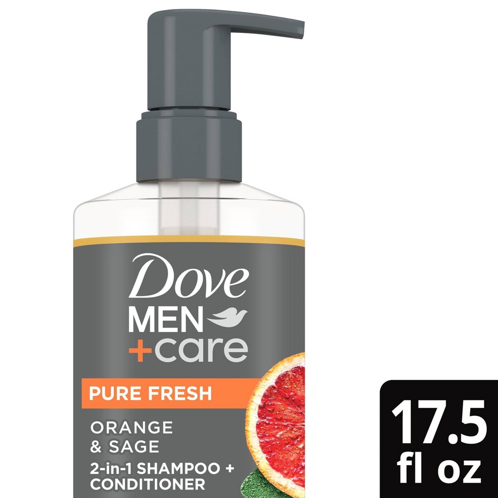 Photos - Hair Product Dove Men+Care 2-in-1 Pro Fresh Shampoo - 17.5oz