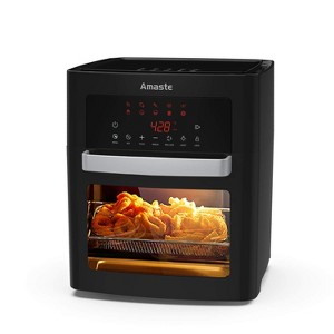 ZACHVO 10-in-1 Air Fryer Oven, 1500W, 16QT, Stainless Steel, Convection, Rotisserie, Dehydrator, LED Digital Touchscreen, Recipes - 1 of 4