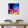 Painted Skies Above The Palms by 5by5collective Unframed Wall Canvas - iCanvas - 3 of 3