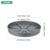Unique Bargains Plastic Indoor/Outdoor Anti-Rot Water Catcher Tray Plant Saucer 3 Pcs - 2 of 4