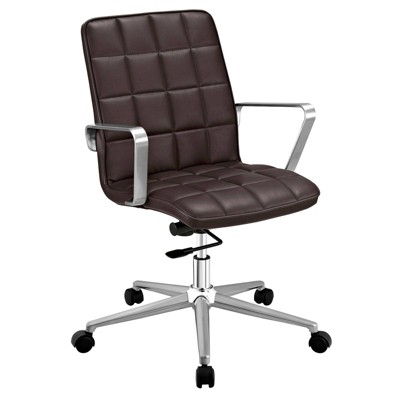 Tile Office Chair Brown - Modway