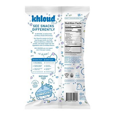 Khloud Birthday Cake Protein Popcorn - 5oz
