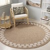 Clayton CYT100 Power Loomed UV Resistant, Stain Resistant, Non-Shedding Indoor/Outdoor Rugs - Safavieh - 2 of 3
