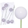Vickerman White Ball Ornament - 4 of 4